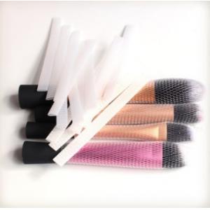 China Protective Makeup Brush Mesh Packaging Sleeves PE Plastic Net Cover supplier