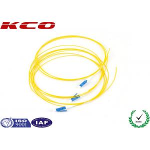 China LC UPC Simplex Fiber Optic Cable 0.9mm PVC Cover , Fibre Optic Patch Cable supplier