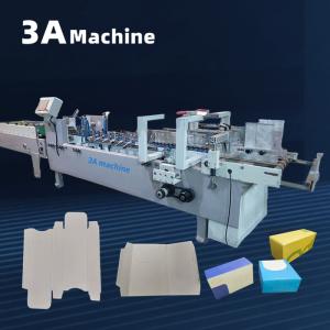 China Video Feedback Semi Auto Folder Gluer Machine for Timely Delivery and Side Glue Folding supplier