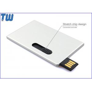China Sliding Business Card 2GB USB Memory Stick Disk Storage USB Device supplier