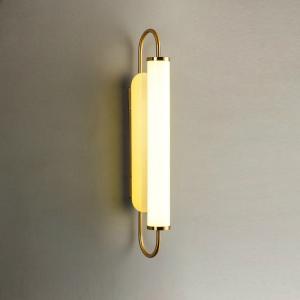 China Modern Led Glass Wall Lamps Luxury Indoor Bedroom Living Room Home Decoration golden Wall Lamp(WH-OR-257) supplier