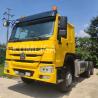 China 10 ruedas HOWO Tractor Truck Head con diseño de neumáticos radiales y solicitud personalizada wholesale