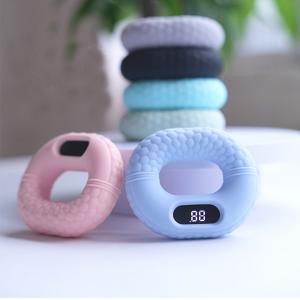 Workout Multicolor Silicone Hand Grip Strengthener Ring For Home Gym
