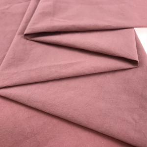 China Pink 40s Combed Plain Dyed 100 Cotton Poplin Fabric By The Yard 145gsm supplier