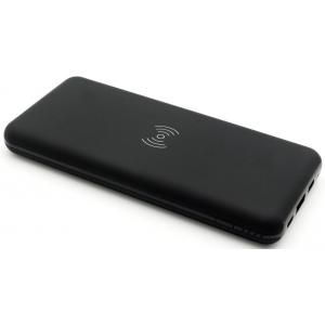 Qi certified wireless charging power bank 10,000mAh with Type C fast charging , charge your phones wirelessly