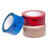 Printed Tamper Evident Adhesive Void Security Tape,China Supplier Pet Void Tape Double Sided Clear Polyester Pet Tape