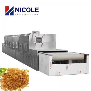 Insects Microwave Industrial Drying Machine Stainless Steel 304 For Mealworms