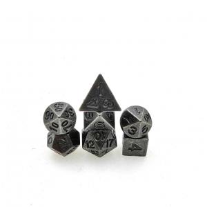 Mini Metal Polyhedral Dice RPG Dice Set Playing Board Game