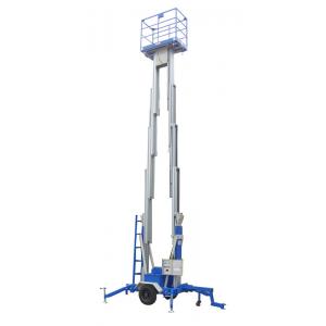 China 200Kg And 9m Dual Mast Aerial Work Platform Type Truck-Mounted And Aluminum supplier