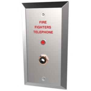 China SIP Auto Dial Firefighter Telephone With ABS Material Handset And Jack supplier