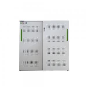 China Ral Color Sliding Door Metal Small File Cabinet With Lock supplier