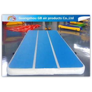 China Tumble Track Inflatable Air Mat , Inflatable Sports Games Gym Mattress Training supplier