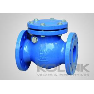 China Cast Iron Swing Check Valve GGG50 GG25, Non-return Valve Rubber Flapper supplier