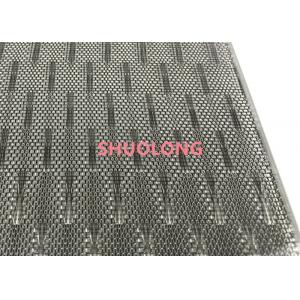 Stainless Steel Woven Laminated Glass Metal Mesh With Wire Mesh Inter Layer