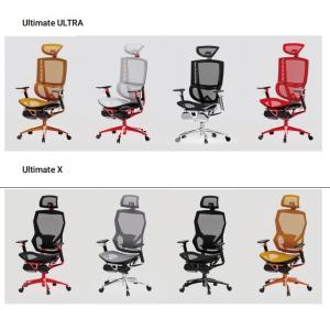 China PP GF Ergonomic Office Chair Footrest Height Adjustable Desk Chair supplier
