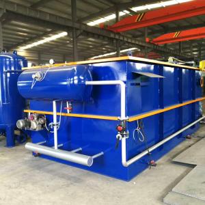 220V 380V Industrial Wastewater Treatment Plant Dissolved Air Flotation Unit OEM