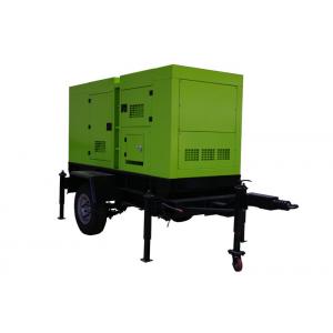 Mobile TRAILER Lovol electrical power generator with wheel 25kva to 183kva