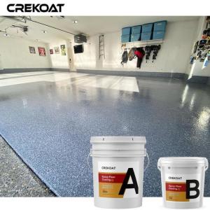 Fast Curing Polyaspartic Floor Coating High UV Stability Low VOC