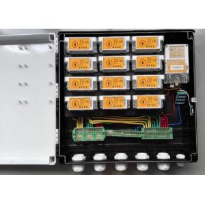 China DIN Rail Mounting PLC Power Meter Box , Keypad Split Electric Meter Box Replacement supplier