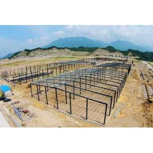 China Logistics Warehouse PEB Steel Buildings / Pre Engineered Building Structure supplier