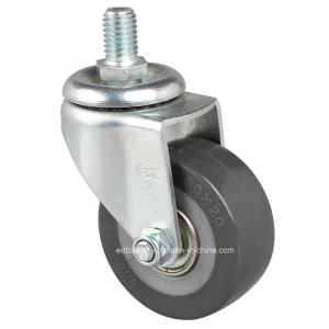 Edl Mini 2" 40kg Threaded Swivel PU Caster 2632-76 The Perfect Choice for Industrial