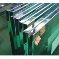 China Durable 6.38 Clear Laminated Glass Sheets For Swimming Pools / Balcony Doors on sale