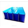 Rectangular 2500L Moveable PVC Tarpaulin Fish Pond Collapsible Fish Tank Diy