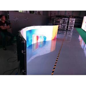 China Outdoor P3.91 P4.81 Led Video Wall Rental Curved Led Screen Display Al Material supplier