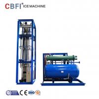 Low Power Consumption Ice Tube Machine For Supermarkets / Cold Drink Shops