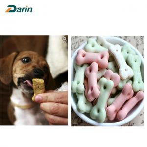 China Humam / Pet Eating Short Dog Biscuit Making Machine Semi Hard Biscuit Production supplier