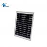 China 6V High Efficient Glass Solar Panel 5W Outdoor Solar Photovoltaic Panel Charger ZW-5W-6V wholesale