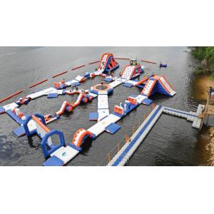 China Cambodia Water Games Inflatable Water Park Equipment For Kids and Adults wholesale