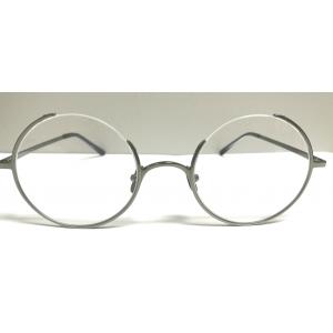 China Half Rim eyeglasses Round spectacle frames nickle-free plating metal frame light weight supplier