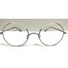 Half Rim eyeglasses Round spectacle frames nickle-free plating metal frame light