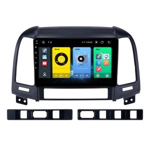 DSP Double Din Android Car Stereo Radio For Hyundai Santa Fe 2 2006-2012