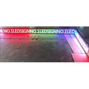 P3 Indoor RGB LED Window Display Signs Semioutdoor For Shop Decoration