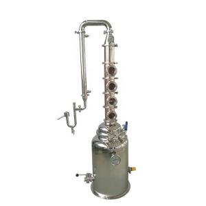 Customized Heating Way Alcohol Spirits Processing Stills for Clean CIP Pump and Pipes