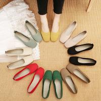 China Classic Slip On Flat Ballerina Shoes Round Toe For Versatile Style on sale
