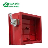 China Mechanical Switch Red Aluminum Return Air Grille With Adjustable Opposed Blade Damper on sale