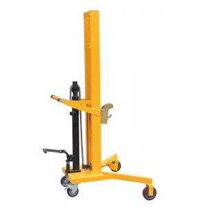 1100mm Lifting Height Pedaled Hydraulic Drum Stacker , Drum Lifters Handling Equipment