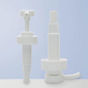 18mm White Jam Dispenser Pump Heads Efficiently Dispense Jams Sauces And Syrups