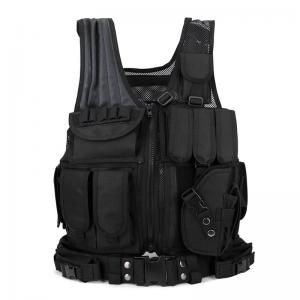 China 600D Camouflage Hunting Tactical Vest Breathable Army Combat Vest supplier