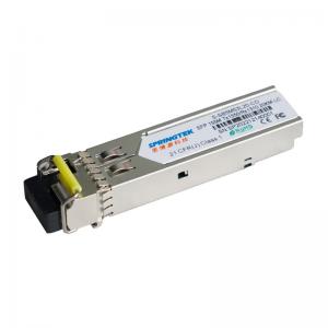 155M SFP BIDI TX1550nm/RX1310nm 20KM LC DDM Compatible Optical Transceiver