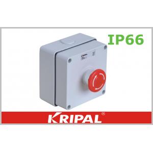 China IP66 Weatherproof Outdoor Sockets Push Button Power Control Box wholesale