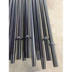 China 7/11/12 Degree Tapered Drill Rod With Hexagonal Steel Length Small Drilling Hole supplier
