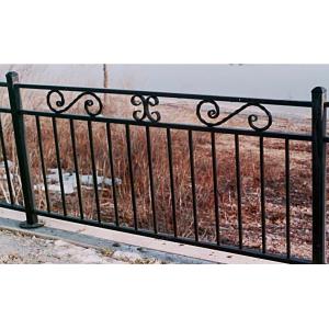 China Contemporary Ornamental Balcony Railings Cast Iron Handrails For Stairs supplier