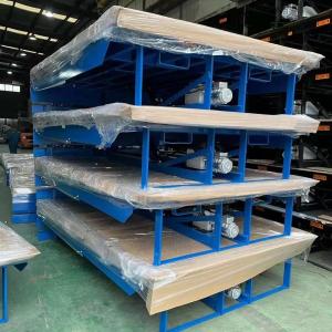 China 25000LBS Noiseless Loading Bay Dock Levellers Steel Structure Stationary Hydraulic Loading Ramp For Truck/Hydraulic supplier