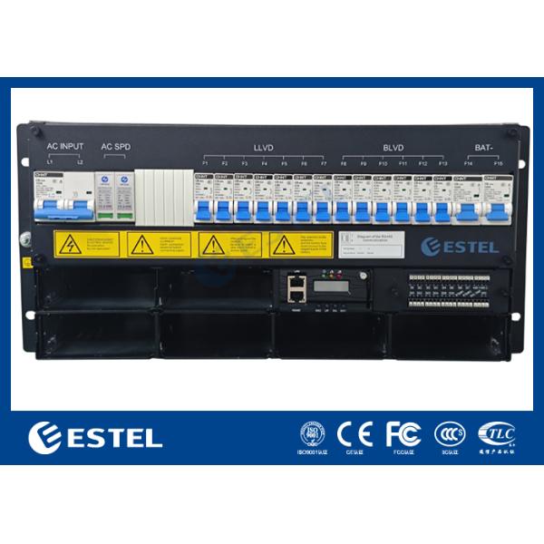 DC Telecom Rectifier Power System 18kW Power Capacity with Remote Control
