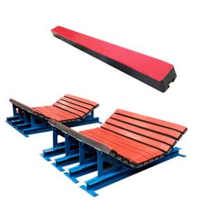 China Belt Conveyor Impact Bed With Replacement Low Friction UHMWPE Impact Bar supplier