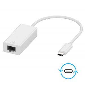 USB-C to Ethernet Adapter USB 3.1 Type-C/Thunderbolt 3 to RJ45 Gigabit Ethernet LAN Network Adapter